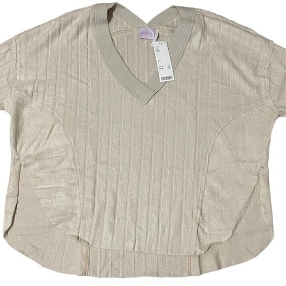 Urban Outfitters Neutral V Neck Pullover Small - Picture 5 of 11